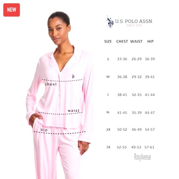 Women's Long Sleeve Button-Up Pajama Set with Pants, Soft Lounge Wear - Picture 7 of 8